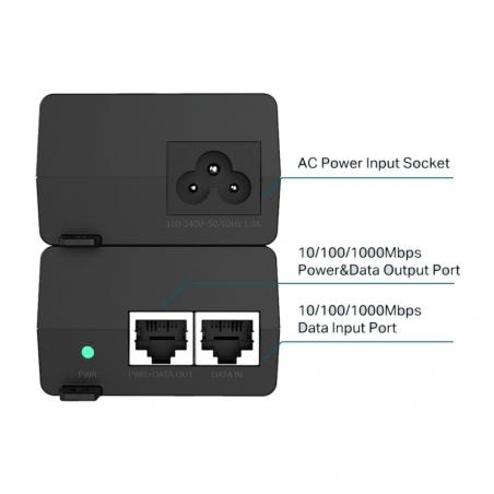 TP-Link PoE160S Inyector PoE+ 2xGb