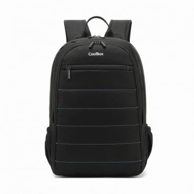 Coolbox Mochila Portatil 15.6" Negro - Impermeable