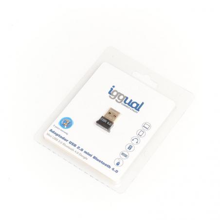 iggual Adaptador USB 2.0 mini Bluetooth 4.0