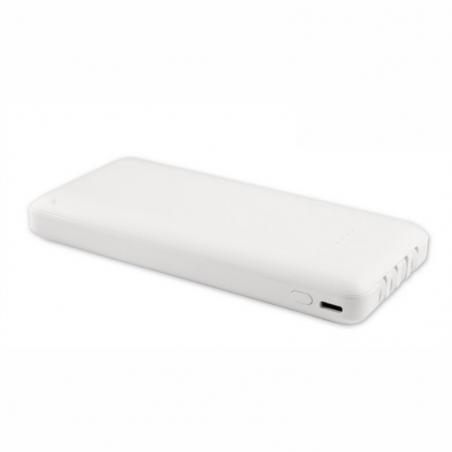 COOLBOX POWERBANK 10K MAH BLANCO CABLES INTEGRADOS