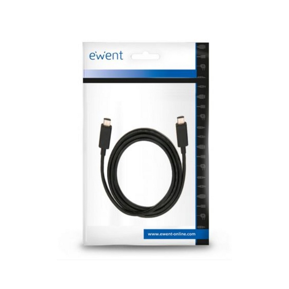 Ewent Cable USB-C Carga Rápida 60W 10Gbps,4K 1m