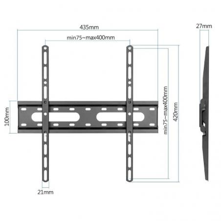 iggual SPTV11 Soporte TV 21-75" 45Kg pared Fijo