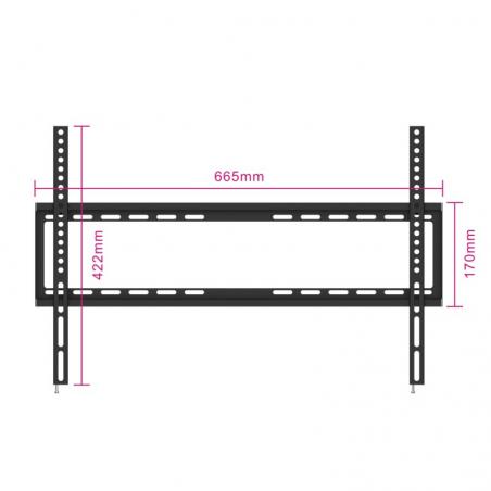 EWENT EW1503 soporte TV pared Bracket XL, 37 - 70"