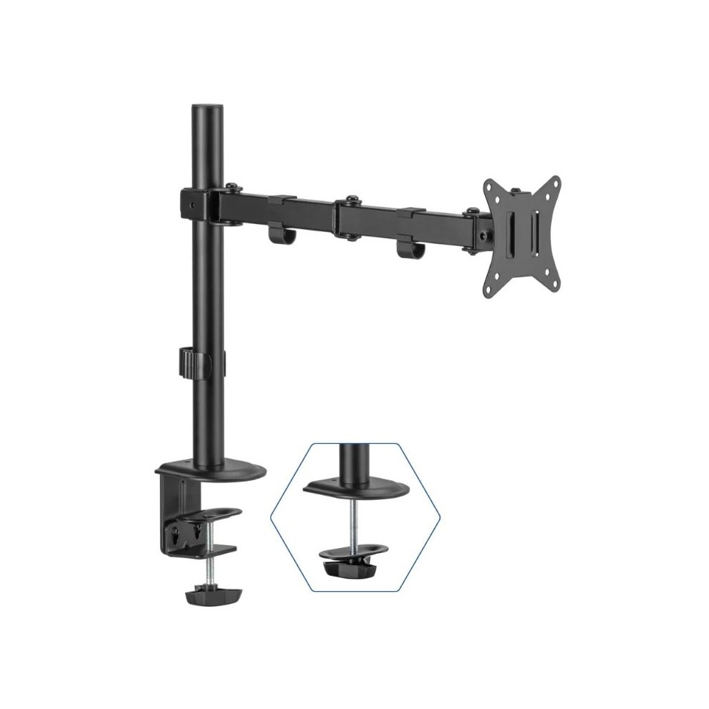 iggual SPM01 Soporte pinza 1 monitor 17"-32"