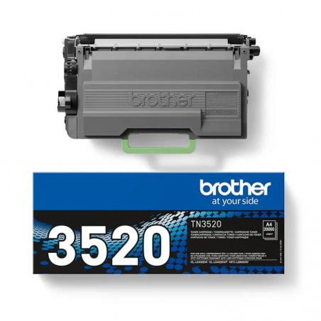 Brother Tóner TN3520  Negro