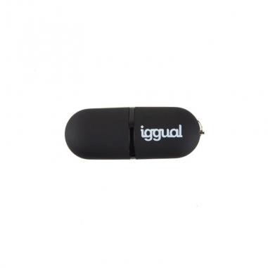 iggual Lápiz USB 2.0 16GB PEN16 negro