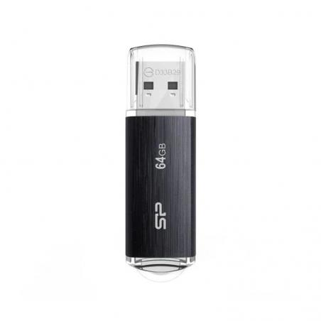 SP Memoria USB Blaze B02 USB 3.1 Gen1 64GB Black