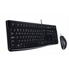 Logitech MK120 Teclado + Ratón óptico 1000dpi USB 2