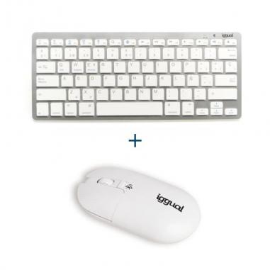 iggual Kit bundle teclado + ratón YANG Bluetooth