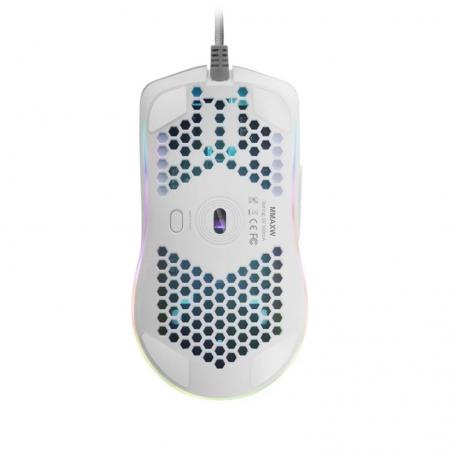 Mars Gaming MMAXW mouse white 12400dpi ultralight