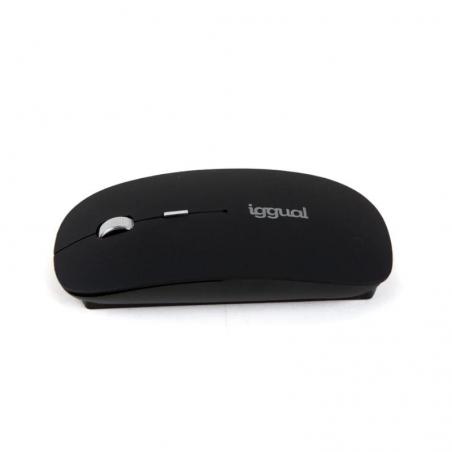 iggual Ratón Bluetooth BOM-1600DPI negro