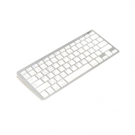 iggual Teclado Bluetooth Slim TKL-BT plata