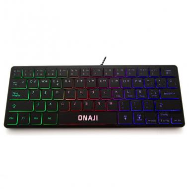 ONAJI Teclado 60% gaming KII RGB