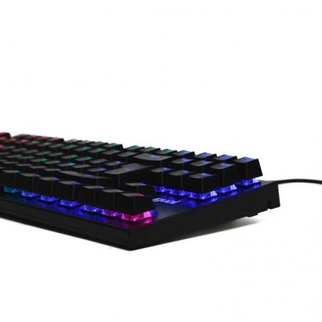 iggual Teclado gaming TKL mecánico ONYX RGB negro