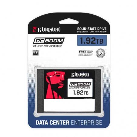 Kingston Data Center DC600M SSD 1920GB 2.5" SATA