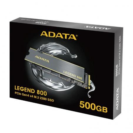 ADATA SSD LEGEND 800 500GB PCIe Gen4x4 NVMe 1.4