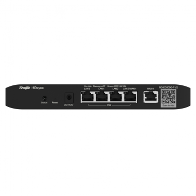 ROUTER RUIJIE REYEE RG-EG105G-P V2 GIGABIT 4p POE AF/AT CLOUD