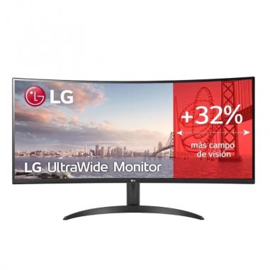 LG 34WR50QC-B monitor 34" WQHD 2xHDMI DP curvo