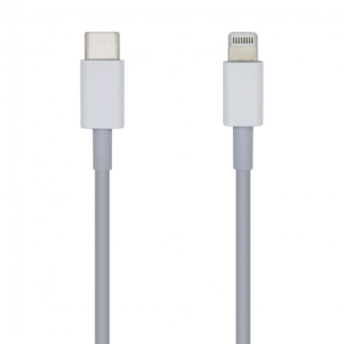 CABLE AISENS USB 2.0 USB-C A LIGHTNING PD 2A LIGHTNING M-USB-C M BLANCO 1.0M