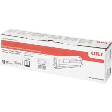 OKI C824/C834/C844 Negro Cartucho de Toner Original - 47095704