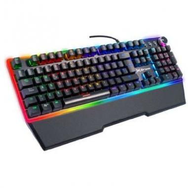 3GO Droxio Kotaka 2 Teclado Mecanico Gaming USB - Iluminacion LED RGB - 12 Teclas Multimedia - 5 Teclas Macro - Reposamuñecas - 