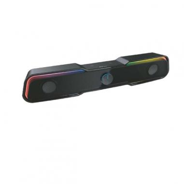 3GO Droxio Nessye Barra de Sonido 2.0 10W - Iluminacion RGB - Conectividad Bluetooth 5.0 + Jack 3.5mm - Alimentacion USB - Color