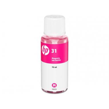 HP 31 Magenta Botella de Tinta Original - 1VU27AE