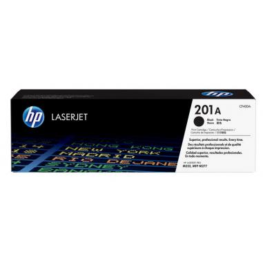 HP CF400A Negro Cartucho de Toner Original - 201A