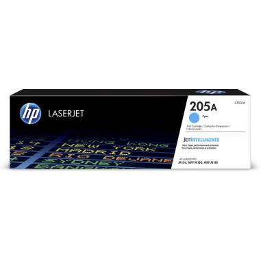 HP CF531A Cyan Cartucho de Toner Original - 205A