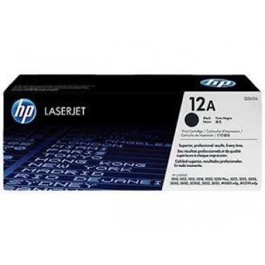 HP Q2612A Negro Cartucho de Toner Original - 12A