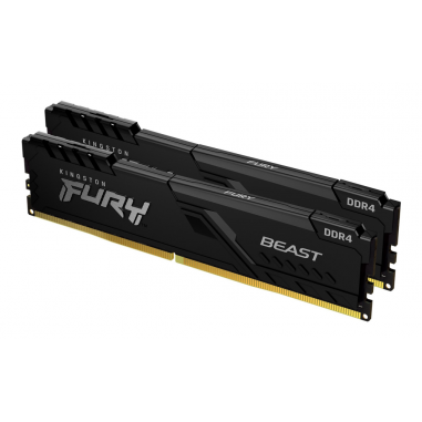 DDR4 KINGSTON 2X8GB 3200  FURY BEAST NEGRO