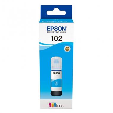 Epson Botella Tinta Ecotank 102 Cyan