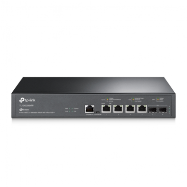 SWITCH TP LINK OMADA TL-SX3206HPP/L2+, 4x10G POE++, 2xSFP+, 1xConsolaRJ45, 1xC