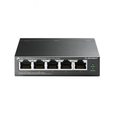 SWITCH TP-LINK 5-PORT GIGABIT DESKTOP SWITCH WITH  4-PORT POE+