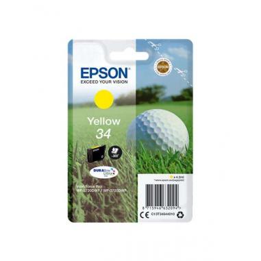 Epson T3464 (34) Amarillo Cartucho de Tinta Original - C13T34644010