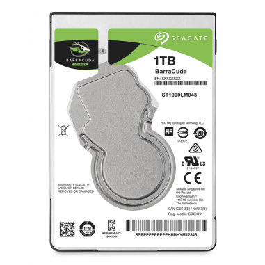 DISCO 2,5" SEAGATE BARRACUDA 1TB SATA 128MB