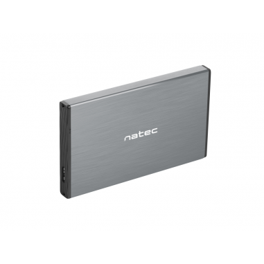 CAJA EXTERNA NATEC RHINO GO DISCO DURO 2,5" USB 3.0 SATA GRIS