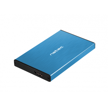 CAJA EXTERNA NATEC RHINO GO DISCO DURO 2,5" USB 3.0 SATA AZUL