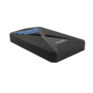 CAJA EXTERNA TQE-2550BL 2,5" 9,5 MM SATA USB 3.0/3.1 LED AZUL