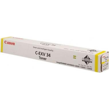 Canon CEXV34 Amarillo Cartucho de Toner Original - 3785B002