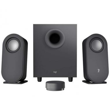 Logitech Z407 Altavoces 2.1 Bluetooth - 80W - Subwoofer 20W - Micro USB, Entrada Jack 3.5mm - Control Inalambrico - Color Negro