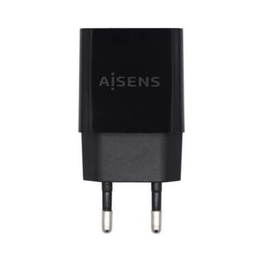 AISENS CARGADOR USB 10W ALTA EFICIENCIA 5V 2A NEGRO