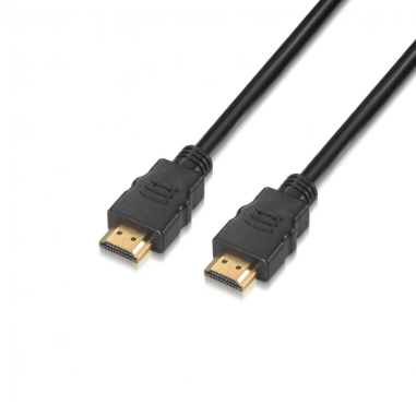 CABLE HDMI AISENS V2.0 PREMIUM 4K60HZ 18GBPS A/M-A/M NEGRO 1.5M