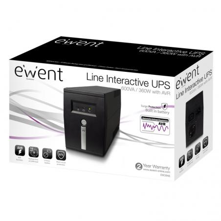 EWENT SAI EW3946 UPS 600VA Line Interactive