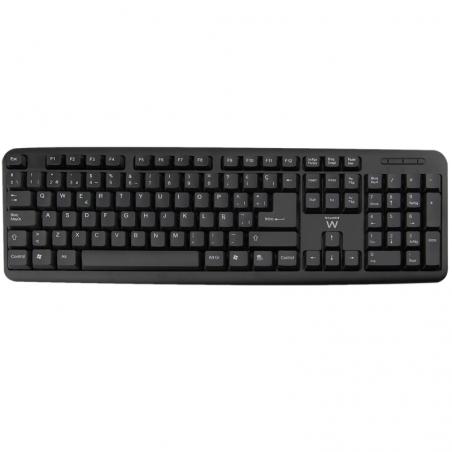 Ewent Teclado Slim EW3109 usb Negro