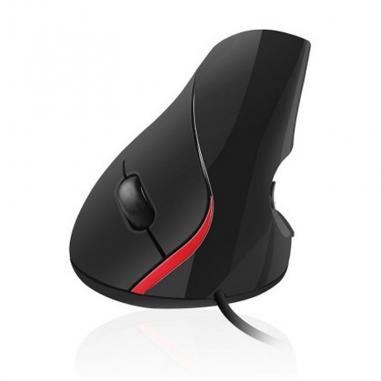 EWENT EW3156 Raton Ergonómico USB Negro