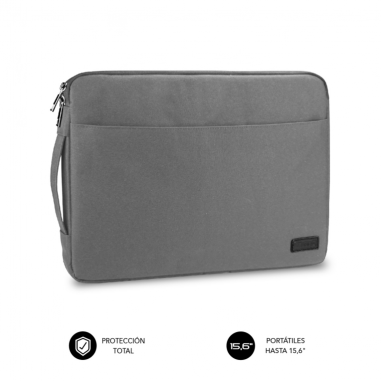 FUNDA PORTATIL SUBBLIM URBAN LAPTOP SLEEVE 15,6" GREY