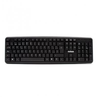 Nilox Teclado Compacto NXKBE000002 Usb Negro