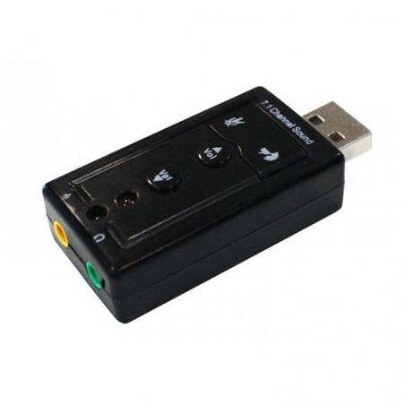 approx! APPUSB71 Adaptador USB Sonido 7.1 APPUSB71