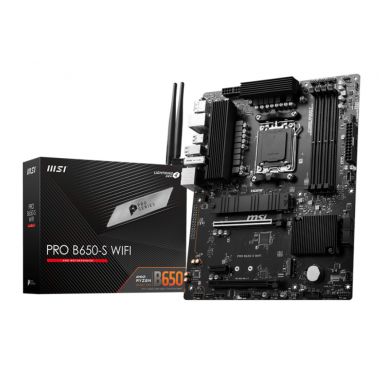 PLACA BASE MSI PRO B650-S WIFI AM5 ATX 4XDDR5